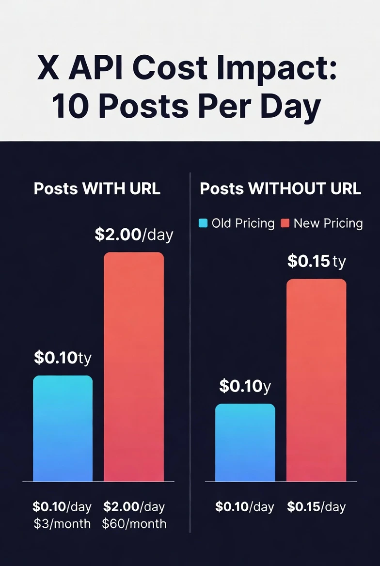 X.com API cost comparison